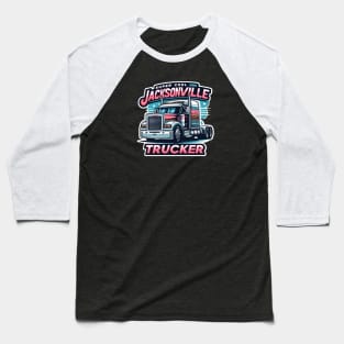 Jacksonville Trucker Baseball T-Shirt